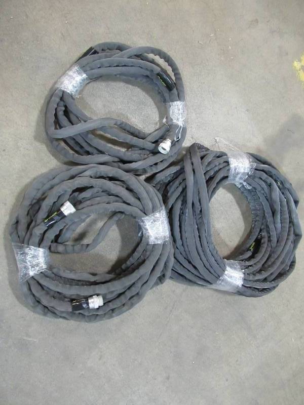 lot 41 image: Zero-G 58-in x 25, 50 and 100 Premium-Duty Kink Free Woven Hoses 4001