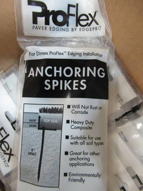 lot 78 image: 3 Cases of Dimex ProFlex Contractor Pack Nylon Spikes (8-Count Packs, 24 PacksCase), 1988-HD328