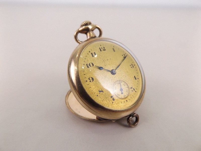 lot 42 image: Antique Elgin Gold Filled Pocket Watch