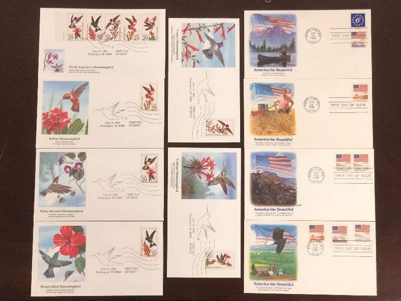 (2) Sets First Day Covers