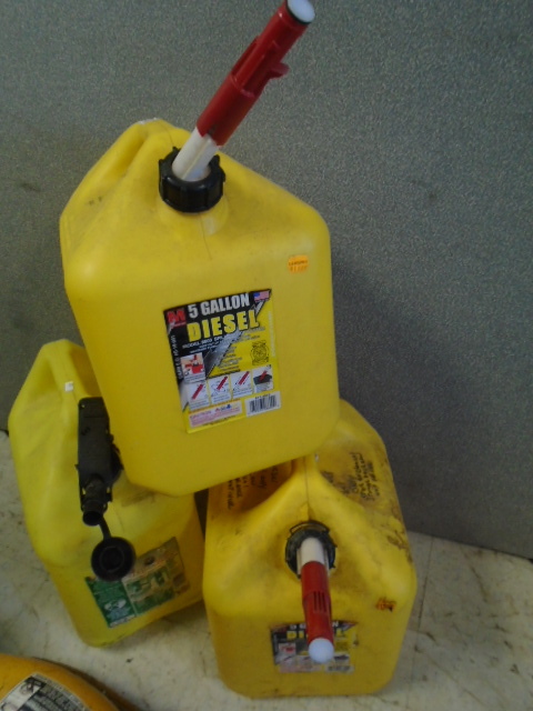 Diesel Fuel Only Containers