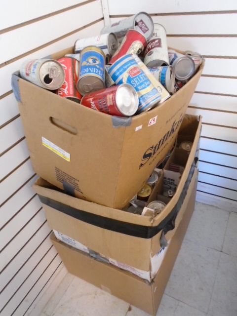 Vintage Beer Cans