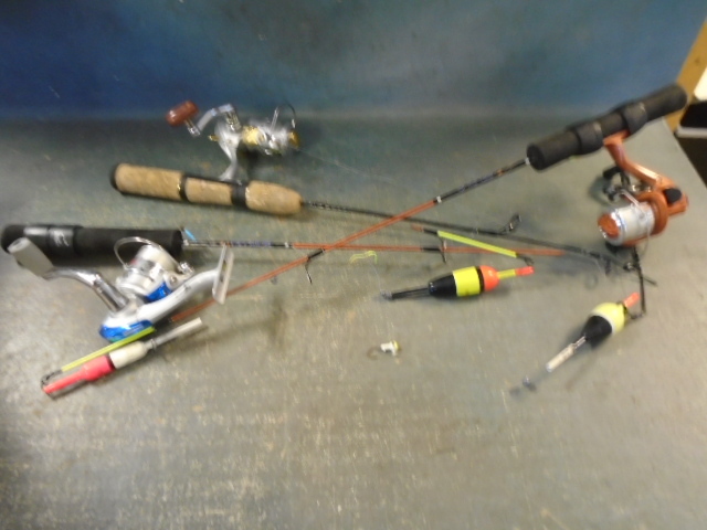 Bucket with Fishing Gear