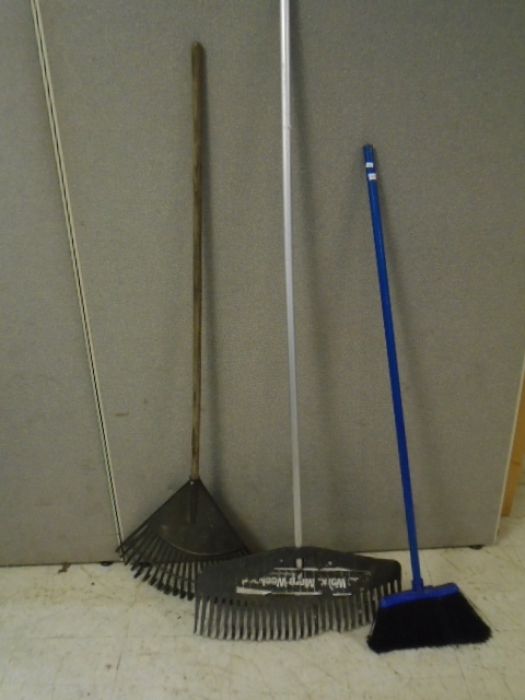 Rakes and Broom