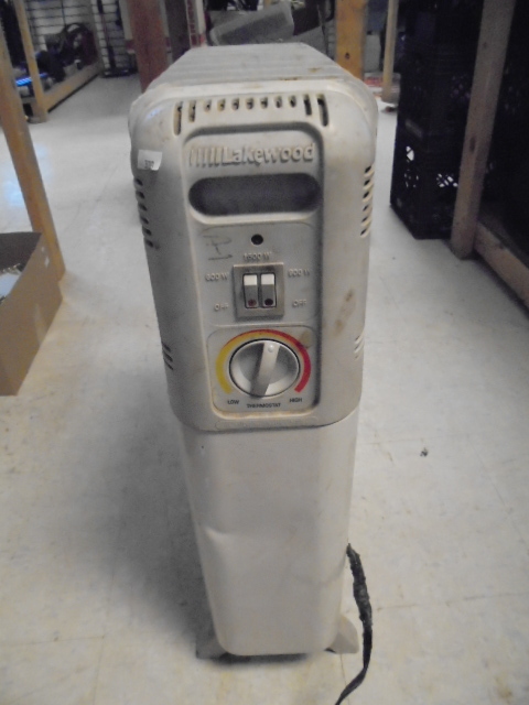 White Portable Heater