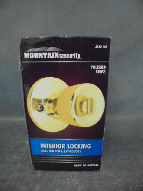 Interior Locking Door Knob
