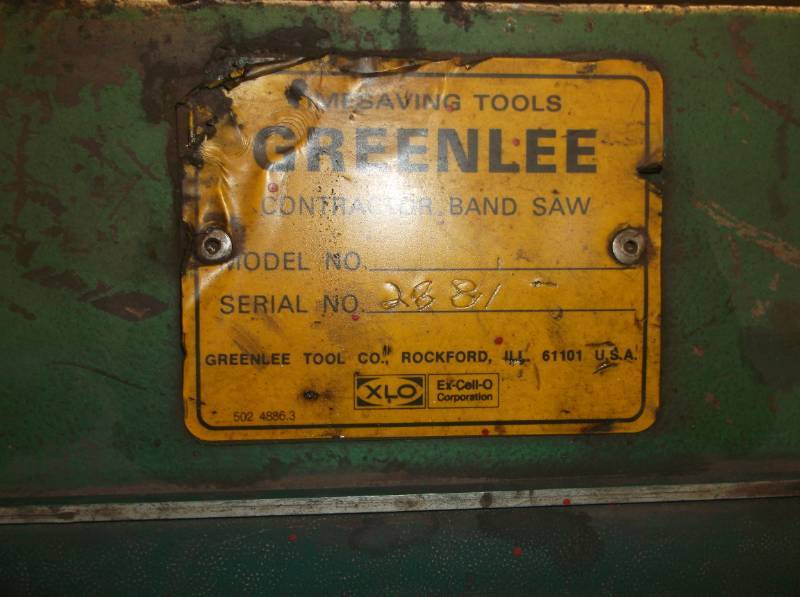 Metal cutting bandsaw