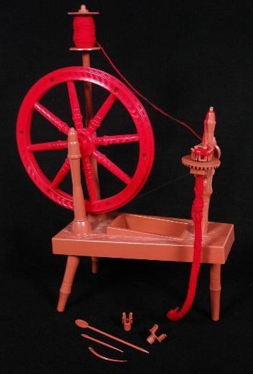 Little Red Spinning Wheel
