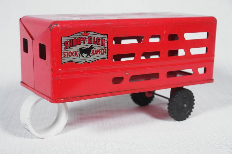 Toy Orange Stock Trailer