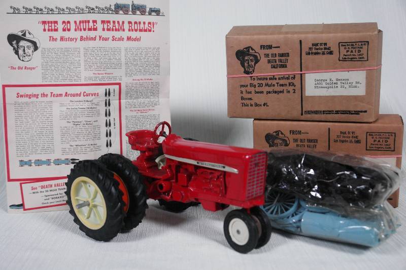 Tractor & 20 Mule Team NIB