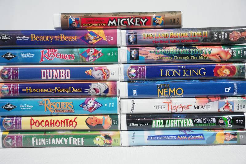 VHS Disney and other Family Movies