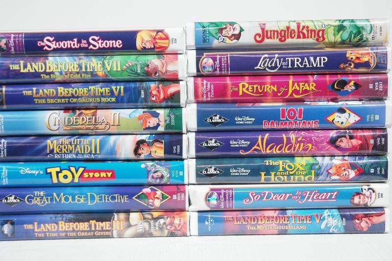 VHS Disney and other Family Movies
