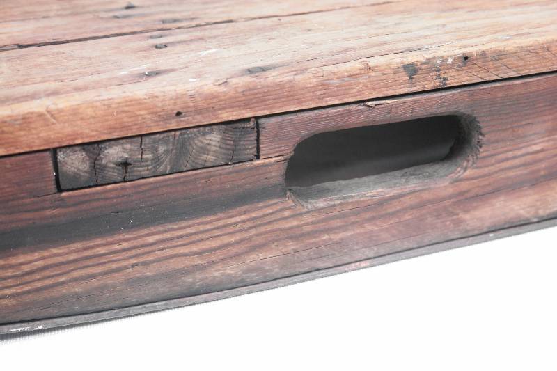 Primitive Home Made Wood Snow Sled