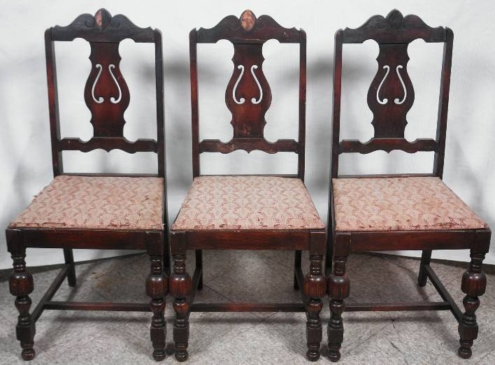 Three Vintage Chairs