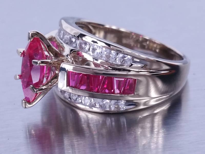 Gorgeous Ruby Dinner Ring