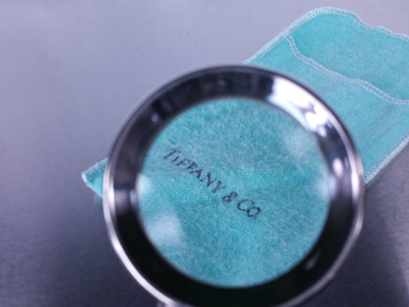Beautiful Tiffany & Co. Solid Silver Magnifying Glass