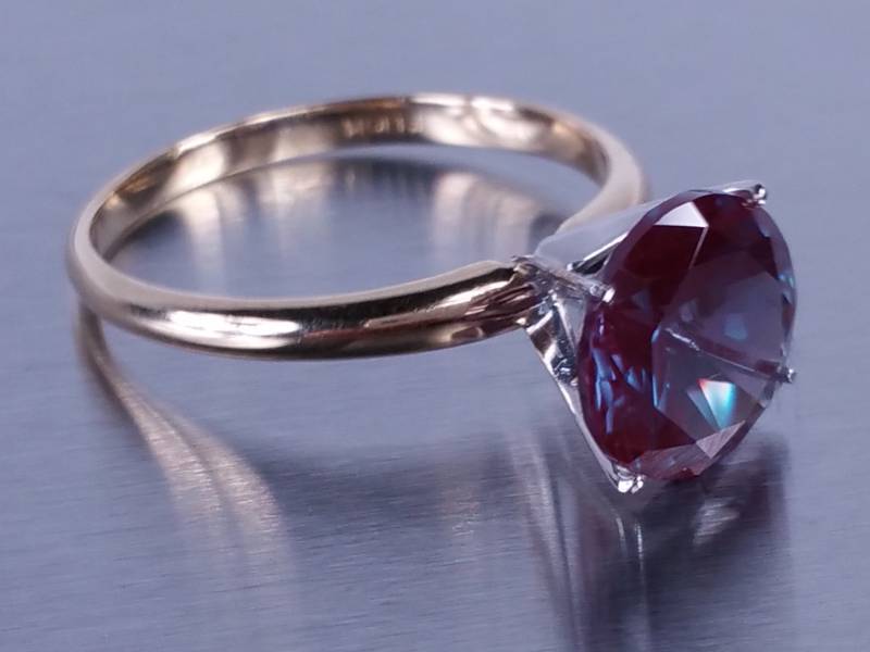 2ct Fine Mystic Topaz Ring in Yellow Gold