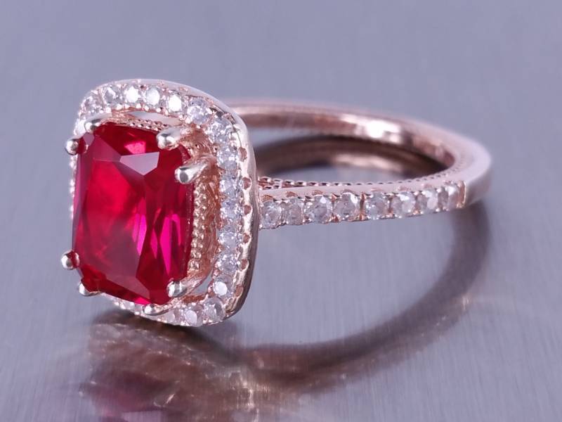 Levian Signed Designer Ruby Ring