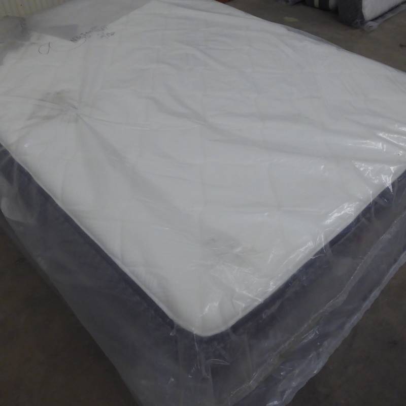 lot 9 image: Brand New Sealy Response Essentials Faithful Plush Queen Mattress