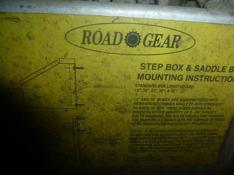 Road Gear Aluminum Side Box