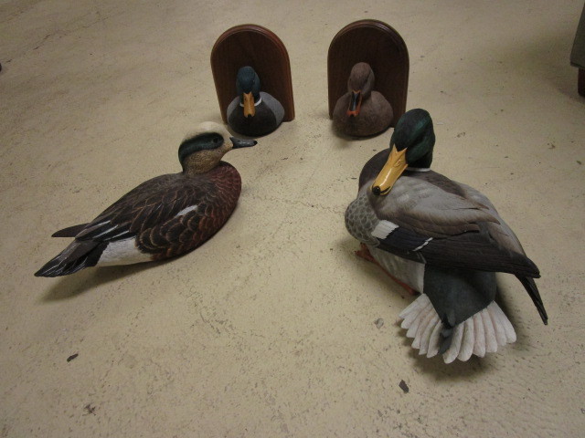 lot 728 image: DUCK DECOYS