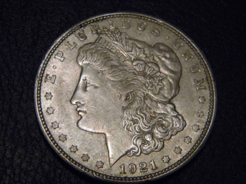 1921 D Morgan Silver Dollar