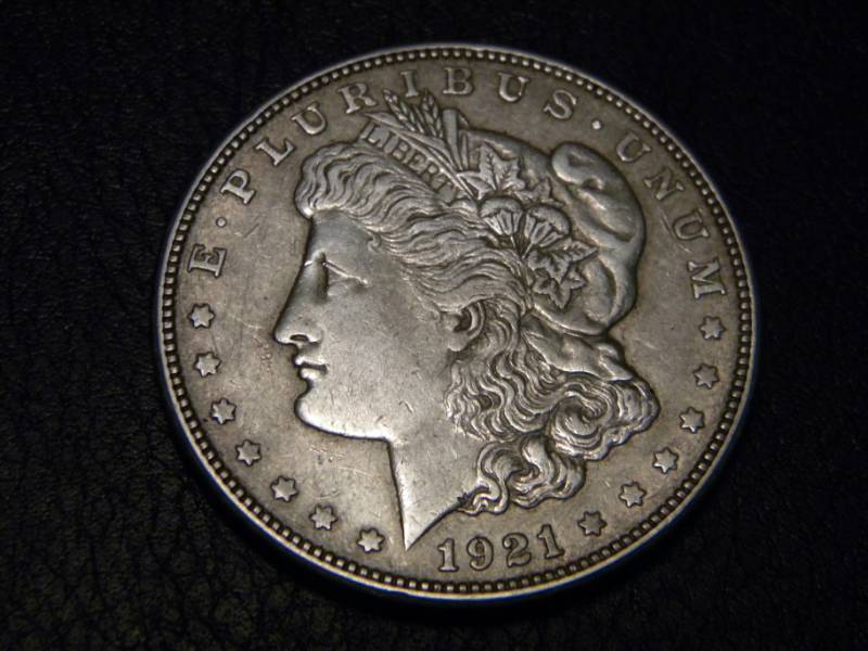 1921 D Morgan Silver Dollar