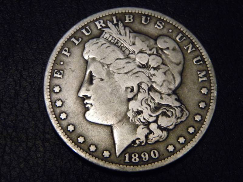 1890 O Morgan Silver Dollar