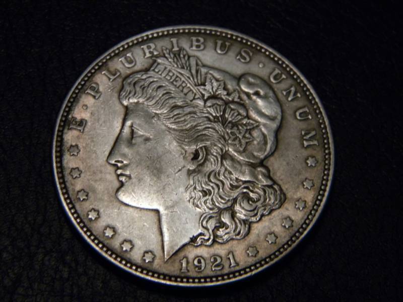 1921 D Morgan Silver Dollar