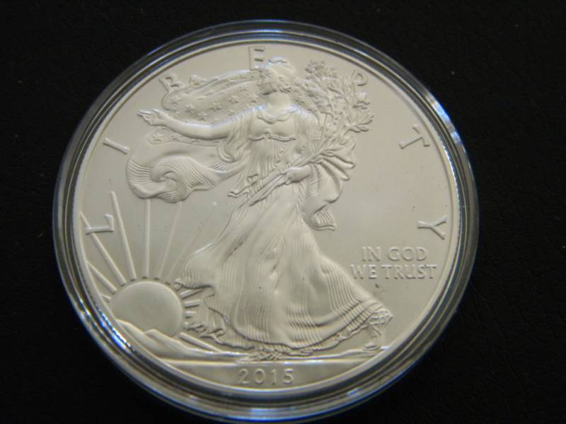 2015 American Silver Eagle - 1 Troy Oz. Fine (.999) Silver