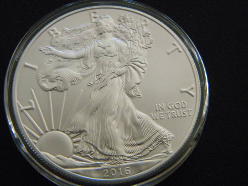 2016 American Silver Eagle - 1 Troy Oz. Fine (.999) Silver