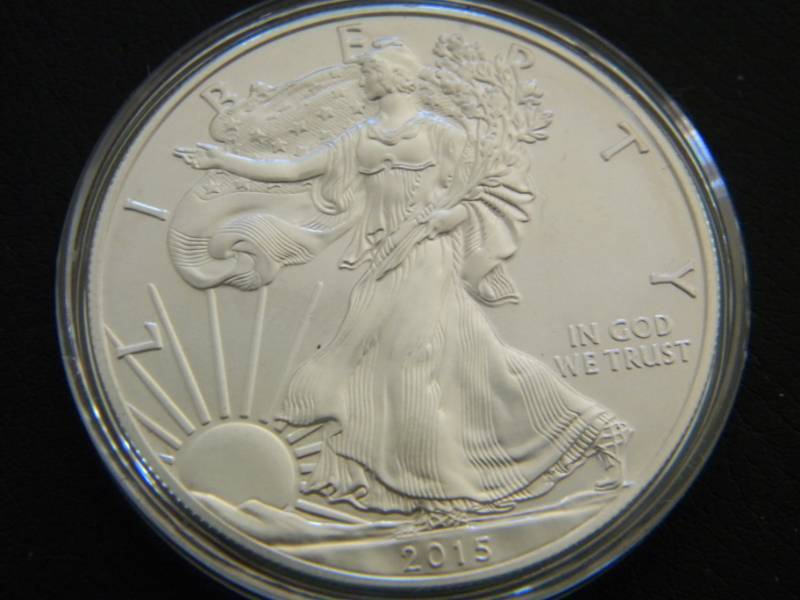 2015 American Silver Eagle - 1 Troy Oz. Fine (.999) Silver