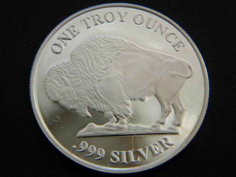 Buffalo Silver Round - 1 Troy Oz. Fine (.999) Silver