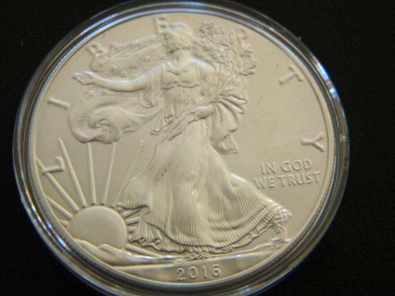2016 American Silver Eagle - 1 Troy Oz. Fine (.999) Silver