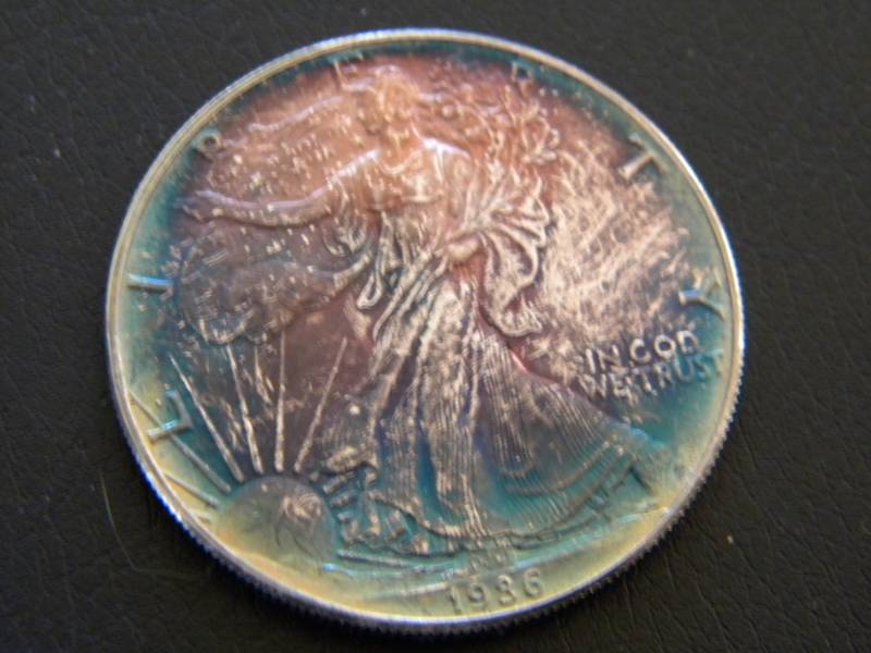 1986 American Silver Eagle - 1 Troy Oz. Fine (.999) Silver