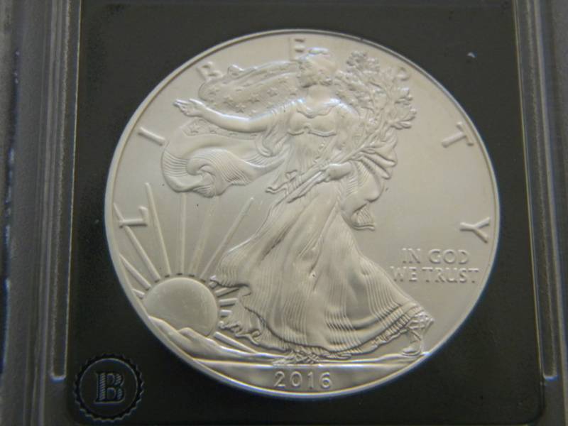 2016 American Silver Eagle - 1 Troy Oz. Fine (.999) Silver