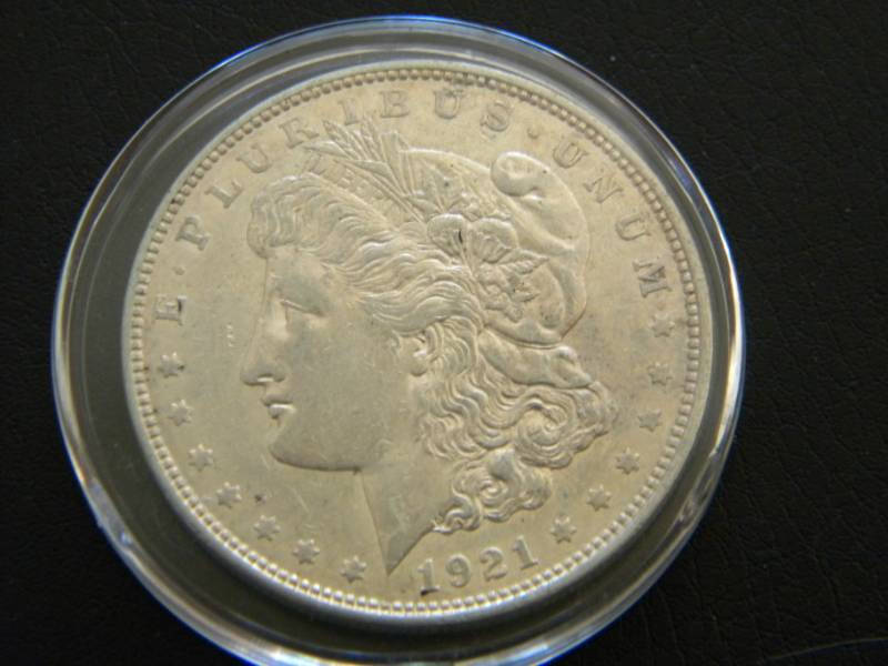 1921 D Morgan Silver Dollar