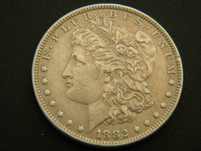 1882 O Morgan Silver Dollar