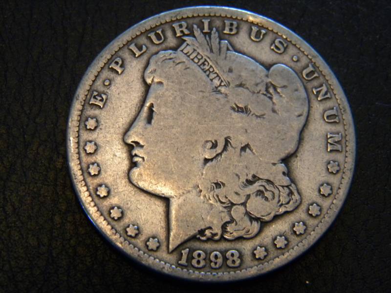 1898 S  Morgan Silver Dollar