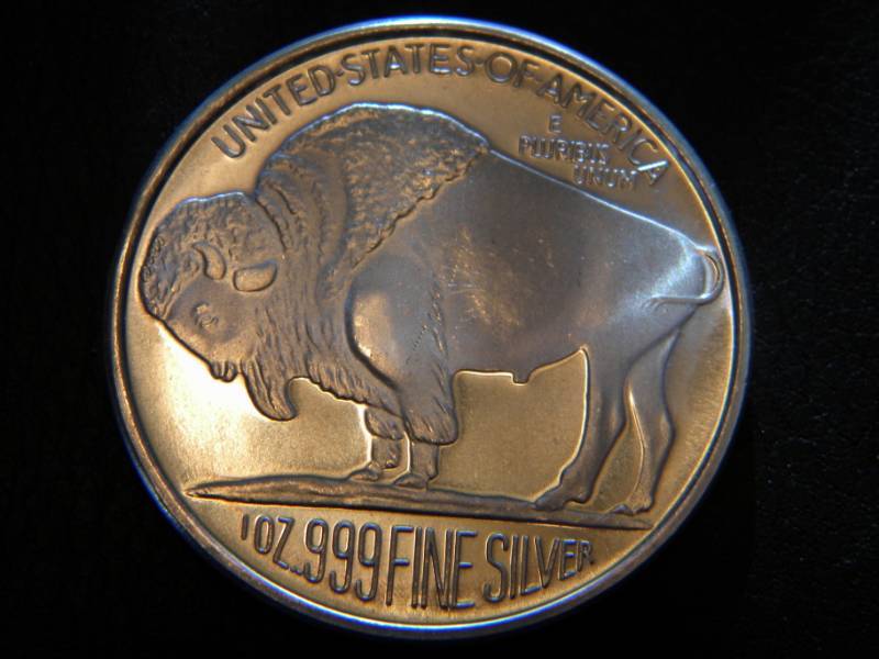 Buffalo Silver Round - 1 Troy Oz. Fine (.999) Silver