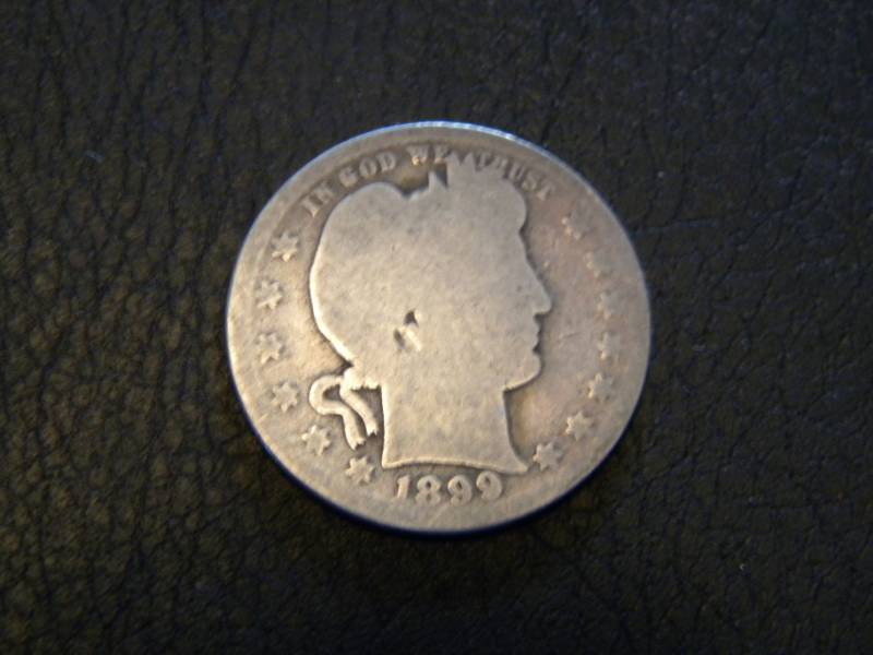 1899 Barber Silver Quarter