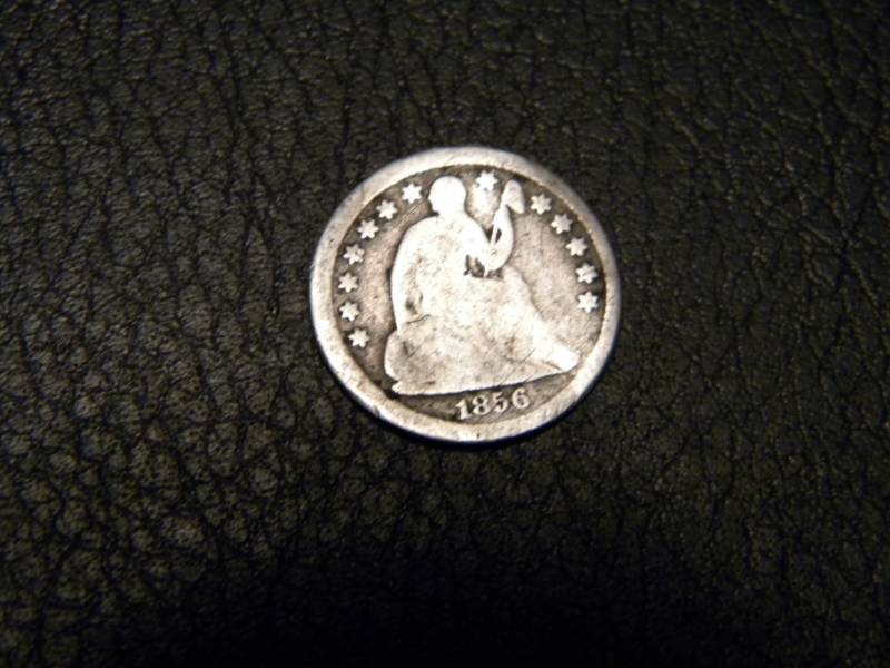 1856 Seated Liberty Silver Half Dime