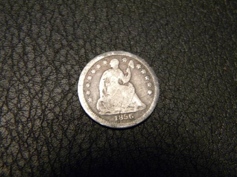 1856 Seated Liberty Silver Half Dime