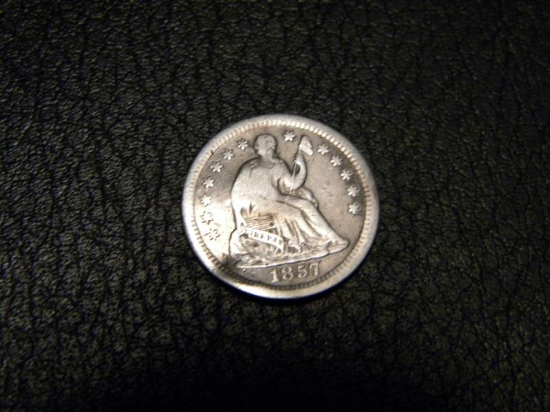 1857 O Seated Liberty Silver Half Dime