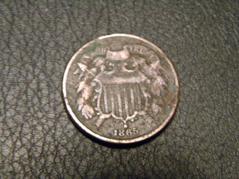 1865 2 Cent Piece