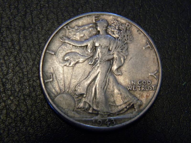 1943 Walking Liberty Silver Half Dollar