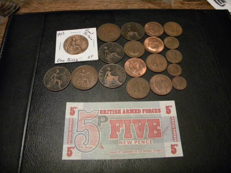British Coins & Currency