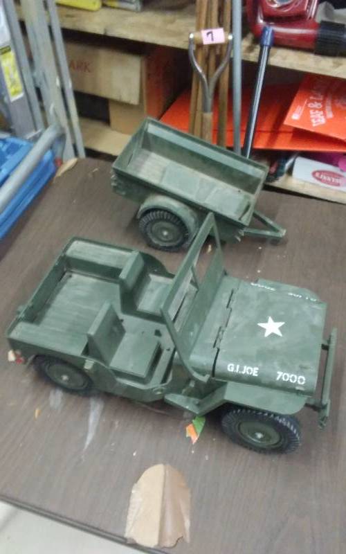 gi joe 7000 jeep with trailer