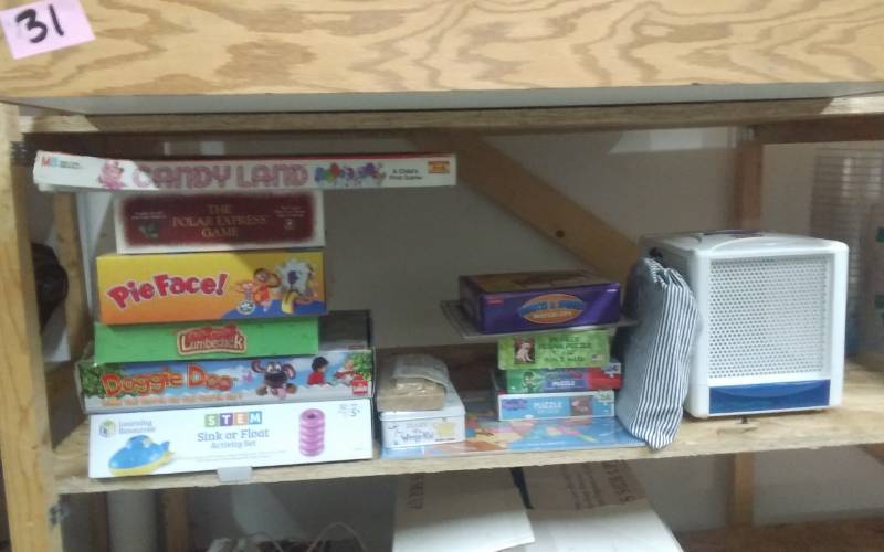 lot 57 image: Lot Of Assorted Childrens Games, Light Bright, Puzzles