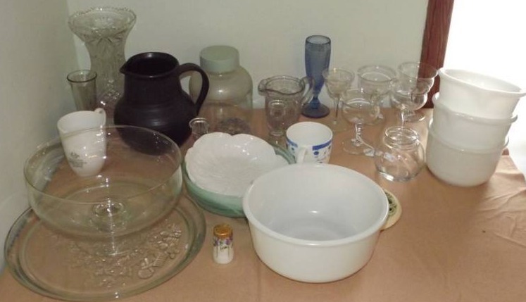 Assorted Glassware